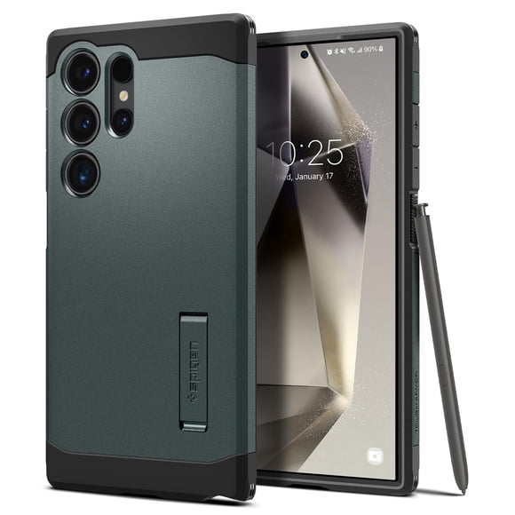 Funda Spigen Tough Armor para Galaxy S24 Ultra con soporte