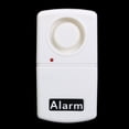 thumbnail image 4 of Alarma de vibración Nueva ventana inalámbrica Puerta Sistema de seguridad para el hogar Blanco, 4 of 6