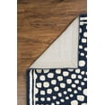 thumbnail image 5 of Aspire Wool Scallop Navy & White 8' x 11' Area Rug, 5 of 5