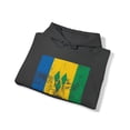 thumbnail image 4 of St Vincent Flag Pride Hoodie, Gifts, Hooded Sweatshirt, 4 of 4