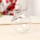 thumbnail image 3 of 5 piezas-60 mm Bola de vidrio transparente redonda Adornos para árboles de Navidad Bola de adornos rellenables de vidrio transparente para fiestas de Navidad Decoraciones de bodas de cumplea, 3 of 5