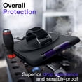 thumbnail image 3 of JETech Case for iPad 9.7-Inch (6th/5th Generation, 2018/2017 Model) with Built-in Screen Protector, Protective Shockproof Rugged Tablet Cover, 360° Rotating Hand Strap Stand (Purple), 3 of 8