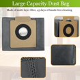 thumbnail image 2 of AIR-4 Pcs Dust Bags Replacement for eufy X10 Pro Omni / X8 Pro Self-Empty Station Spare Parts, 4-Layer Replcement Bags Accessory, 2 of 4