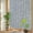 Grey, variant on Rainbow Window Privacy Film, Black Striped Static Cling Window Film PVC, Modern Abstract Art Geometric Stripes No Glue UV Blocking Glass Covering, Removable Stained Glass Sticker 17.7''x39.3''