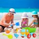 thumbnail image 5 of Arena De 5 Uds Para Niños Y Niñas, Juguetes De Playa Para Niños, Plástico Con Volquete, Excavación Y Olaying, Moldes De Animales Marinos Para Niños Y Niñas Guardurnaity OD013416-00, 5 of 6