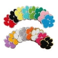 thumbnail image 5 of LOLIPPYY 16pcs Dog Paw Patches Iron on Paw Print Embroidery Appliques Pet Cat Dog Footprint Appliques DIY Craft Animal Iron On Patches for Hats Bags Jackets, 5 of 7