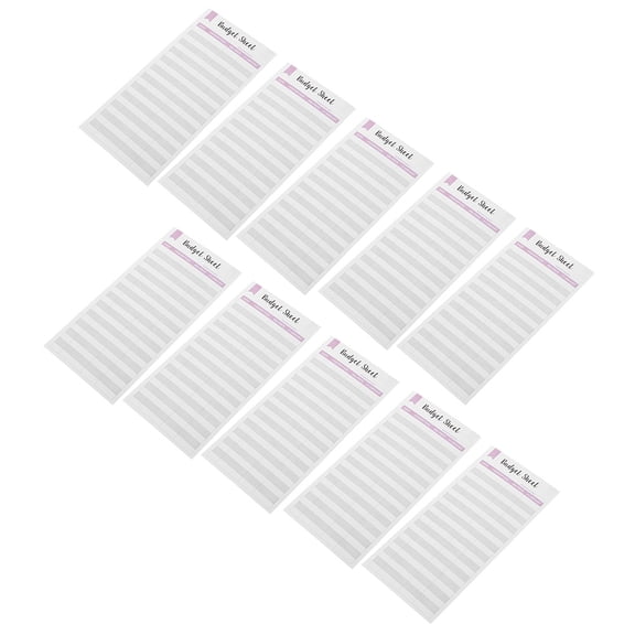 18 Pcs Budget Card Binder Organizer for Expense Cards, Cash, Paper, and Office Consumption Planning