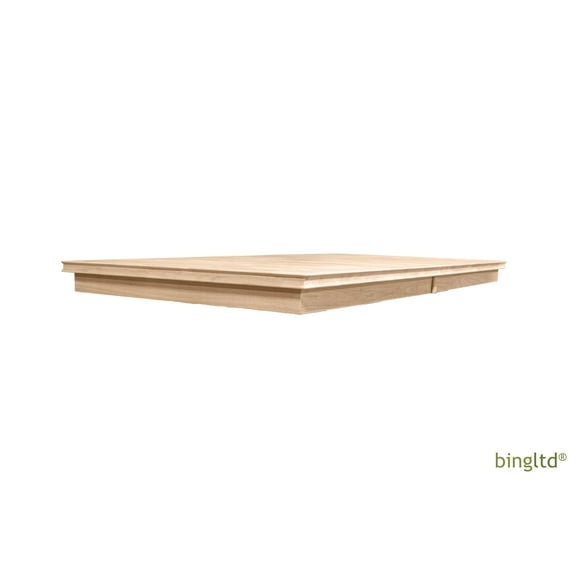 BingLTD - 78" L x 40" W Rectangular Extension Table top (TT40781-EXT-RW-UNF)