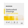 thumbnail image 2 of McKesson Hydrocolloid Dressings, Foam Backing - Sterile, 6 in x 6 in, 10 Count, 10 Packs, 100 Total, 2 of 3