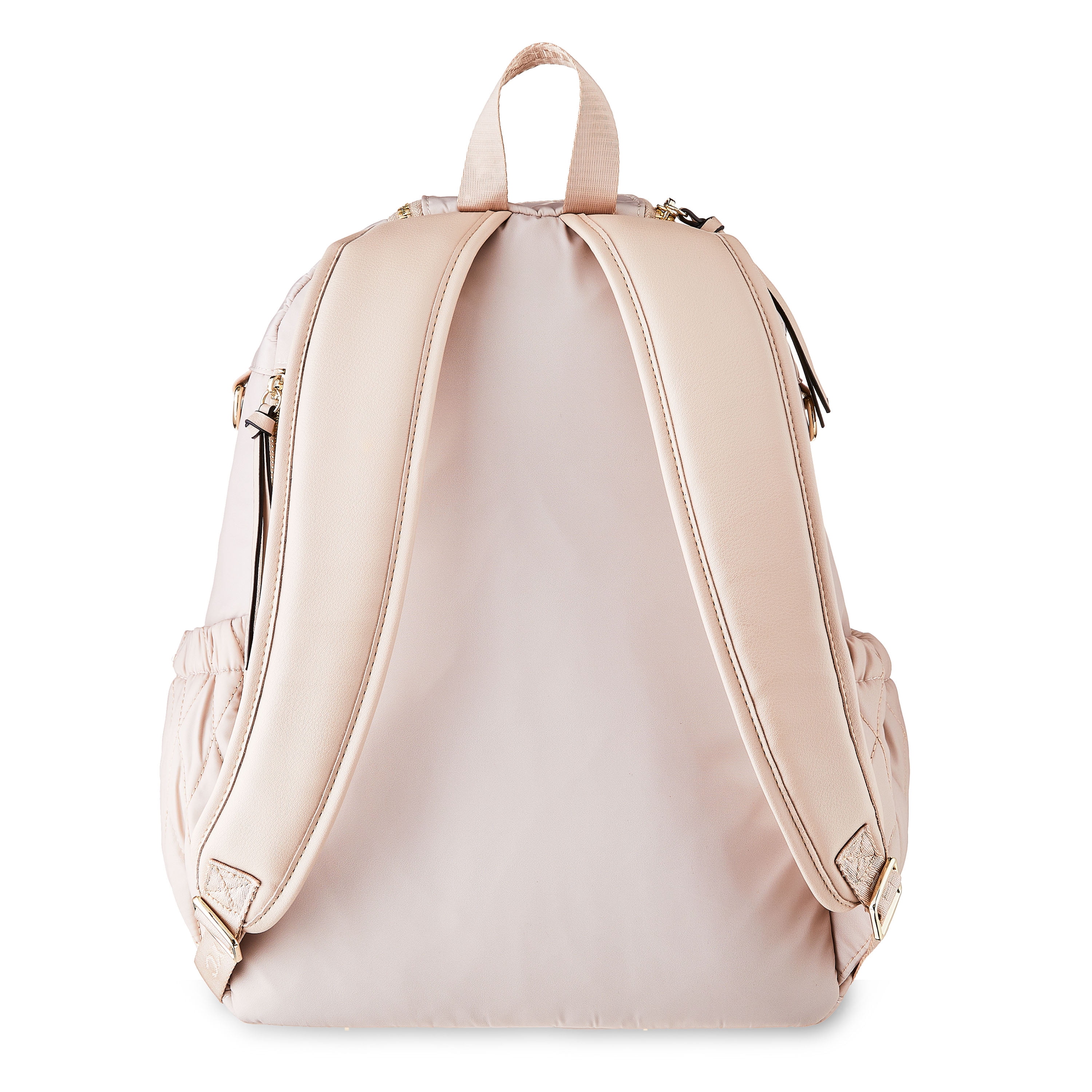 Madden NYC Women's Diaper Backpack Quilted Khaki