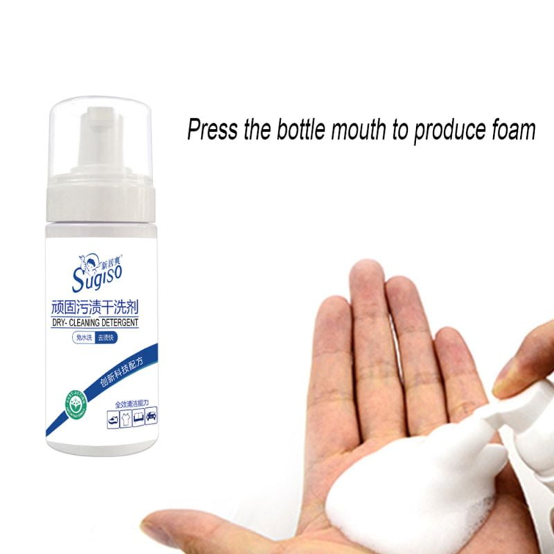 Jacket Cleaner Sofa Helmet Spray Bottle Waterless Clothes Dry Cleaning Agent 