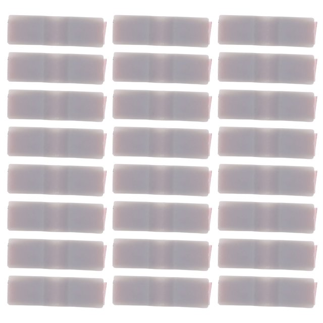 FENGGUIQU 100Ud Limitador De Puerta Para Con Amortiguador Autoadhesivo Gris Claro Para Hogar