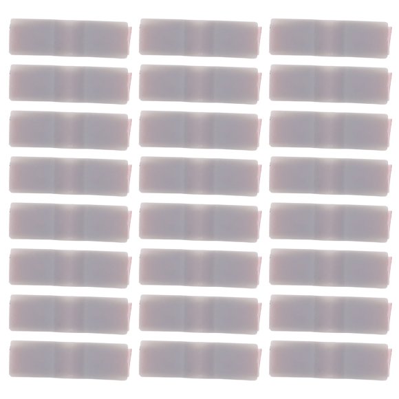 FENGGUIQU 100Ud Limitador De Puerta Para Con Amortiguador Autoadhesivo Gris Claro Para Hogar
