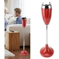 thumbnail image 4 of XYCCA Extérieur Debout Cendrier Grande Capacité Réglable Hauteur Auto pour la Maison Patio Fer ABS Matériel (Rouge)-0630, 4 of 5