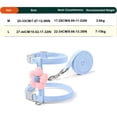 thumbnail image 3 of Escape Proof H Shape Adjustable Cat Harness for Small Dogs, Soft Breathable Polyester Pet Vest with Secure Buckle, Outdoor Walking Travel Safety Gear for Ragdoll Teddy, Topliu, 3 of 6