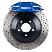 StopTech 06-12 VW GTI Front BBK w/ Blue ST-41 Calipers 328x25mm Drilled Rotors - 82.893.5N00.22 Fits select: 2011-2012 VOLKSWAGEN JETTA SE, 2007 VOLKSWAGEN JETTA WOLFSBURG