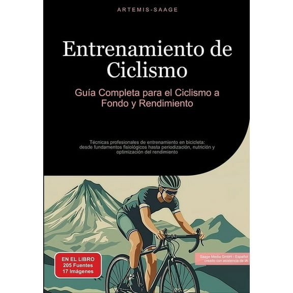 Entrenamiento de Ciclismo: GuÃ­a Completa para el Ciclismo a Fondo y Rendimiento: TÃ©cnicas profesionales de entrenamiento, (Paperback)