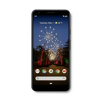 Google Pixel 3a Black Cell Phone with Extraordinary Camera and