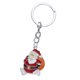 thumbnail image 4 of Festival Llavero Metal Joyas Niños De Navidad Regalo de santa rojo, 4 of 6