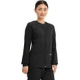 thumbnail image 5 of Cherokee Zip Front Scrub Jackets for Women, Workwear Core Stretch Soft Brushed Twill 4315, 5 of 9