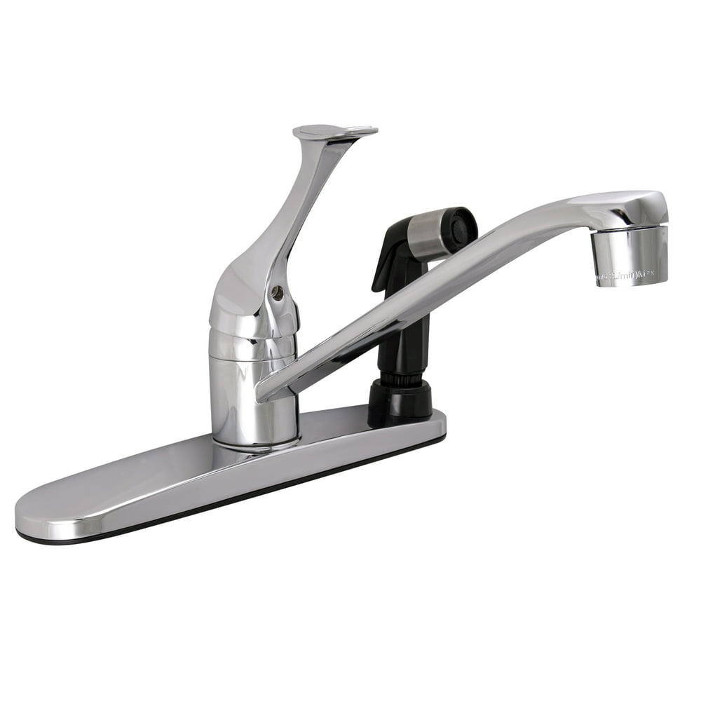 Design House Millbridge Single Handle Kitchen Faucet w/ Side Spray in