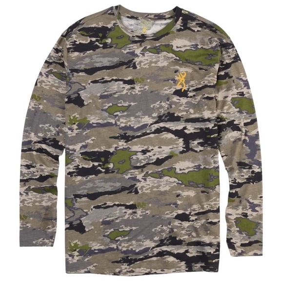 Browning 3017823403 Wasatch-CB Mens Size Large Ovix Camo Hunting Shirt