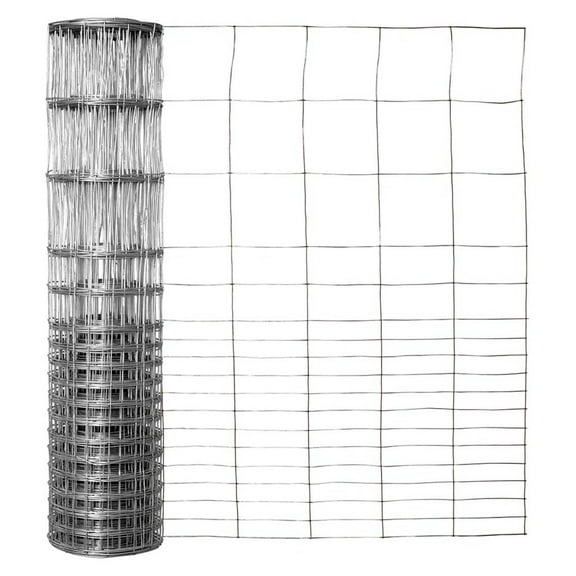 Point 28 Inches x 50 Feet 16-Gauge Galvanized Rabbit Guard Garden Fence 28" x 50'