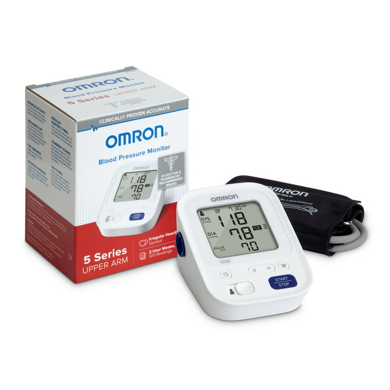 Omron 5 Series Upper Arm Blood Pressure Monitor (Model BP7200) 