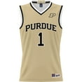 thumbnail image 2 of Youth GameDay Greats Gold #1 Purdue Boilermakers Lightweight Basketball Jersey, 2 of 4