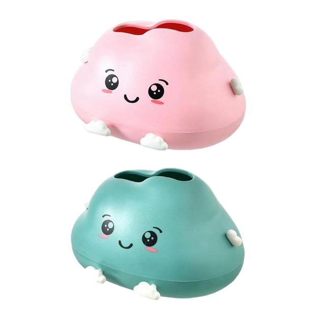 2x Soporte De Papel Higiénico Caja De Almacenamiento De Caja De Pañuelos Faciales Para Escritorio De Baño Macarena Caja de papel de seda