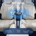 thumbnail image 4 of Pebbuoy Car Air Freshener Aroma Diffuser with Projector Adjustable Auto On/Off Portable Essential Oil Diffuser Odor Remover, 4 of 6