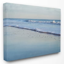The Stupell Home Decor Collection Coastal Evening Beach Gentle Surf Wall Art