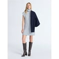 thumbnail image 4 of Free Assembly Women's Turtleneck Sweater Mini Dress, Sleeveless, Sizes XS-XXL, 4 of 7