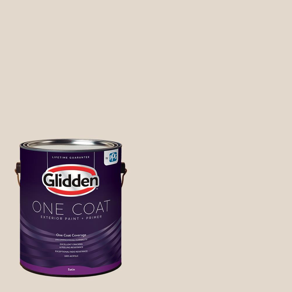 Glidden One Coat Exterior Paint + Primer, Maybe Mushroom