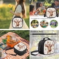 thumbnail image 5 of Bulopur Highland Cow Bow Kids Backpack Set 5 Pcs Cute Farm Book Bag with Lunch Bag, Pencil Case, Water Bottle Cover and Wrist Strap for Highland Cow Lover Girls Ages 6-12, 5 of 8