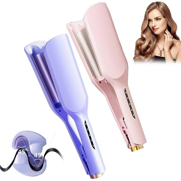 Dianli French EggRoll Curling Iron EggRoll Hairstyle Water Ripple Curling Iron Deeply Hair Wavers Curling Iron for Women Beach Waves Hair Crimper On-Trend Low Spend