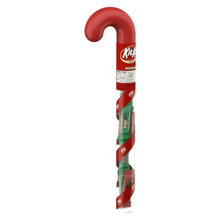 Kit Kat, Holiday Miniatures Candy Filled Cane, 2.4