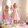 thumbnail image 6 of HopeRock 28PCS Pretend Play Makeup Toy Set, Toys for Kids Girls Ages 3-6 Years, with Accessories, Toy Phone, Toy Car Key, Mirror And More, Birthday Gift for Kids Girl., 6 of 7
