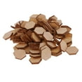 thumbnail image 1 of 11 Tamaños de Astils de Astils de Accesorios Hexagonales Decoración de Bricoje Decoración de Habitación Fabricación de Tarjetas 200 piezas 15 mm BLESIY Piezas de madera, 1 of 8