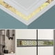 thumbnail image 4 of 30 hojas de pegatinas de espejo DIY, pegatinas de pared adhesivas removibles para decoración de fondo de dormitorio, sala de estar, arte del hogar (patrón geométrico griego), 4 of 5