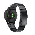 thumbnail image 1 of Stainless Steel Quick Release Turtle Buckle Watch Strap Bead Design Seamless Fit for Versatile Wrist Styles, 1 of 4