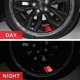 thumbnail image 2 of 6pcs Wheel Rim Stripe Reflective Stickers For Car Vinyl Reflective Safety Decoration Stripe(red), 2 of 4