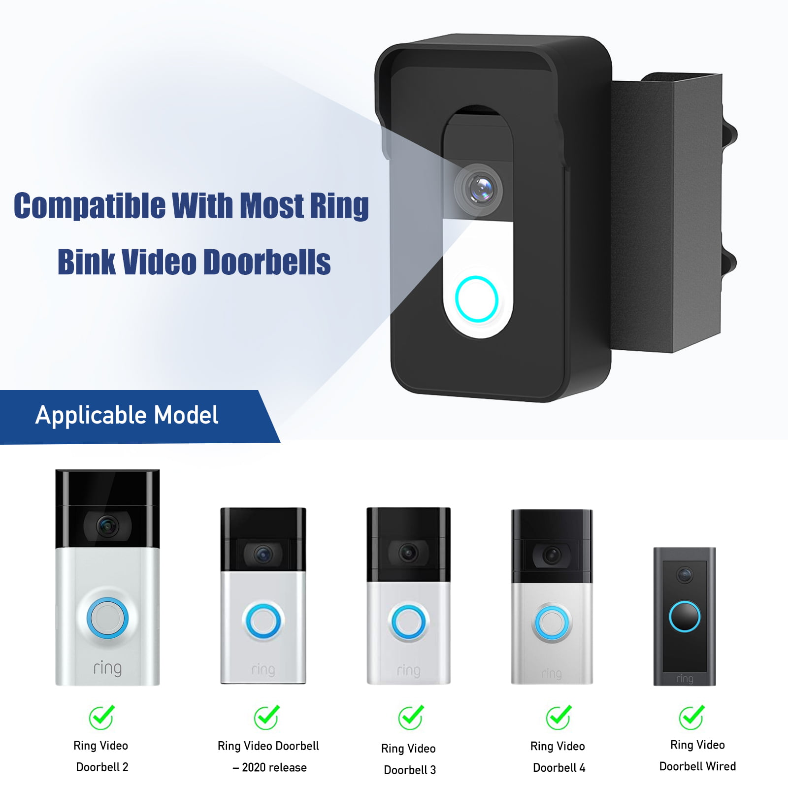 Ring Video Wireless Doorbell Plus Bundle With 2nd Gen Ring Chime  840268918316 | eBay