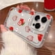 thumbnail image 5 of Funda transparente con estampado de flores de fresa de verano para iPhone 14 Pro, funda para iPhone 11, 13, 12, 15, 16 Pro Max, XR, X, 7, 8 Plus, funda a prueba de golpes, 5 of 5
