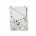 thumbnail image 2 of Anemone Flower Soft Flannel Fleece Blanket, Shabby Form Spring Pattern Blossoming Bridal Bouquets Romantic, Cozy Plush for Indoor and Outdoor Use, 50" x 70", Baby Pink Lilac Purple, by Ambesonne, 2 of 6
