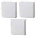 thumbnail image 4 of EeaseCA 3Pcs Wall-mounted Storage Boxes Punch Free Boxes Phone Boxes, 4 of 8