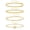 B, variant on Gold Bracelets for Women Girls, Gold Plated A-Z Letter Sets Link Chain Bracelets Stack, Lucky Clover Trendy Adjustable Bracelets Dainty Jewelry