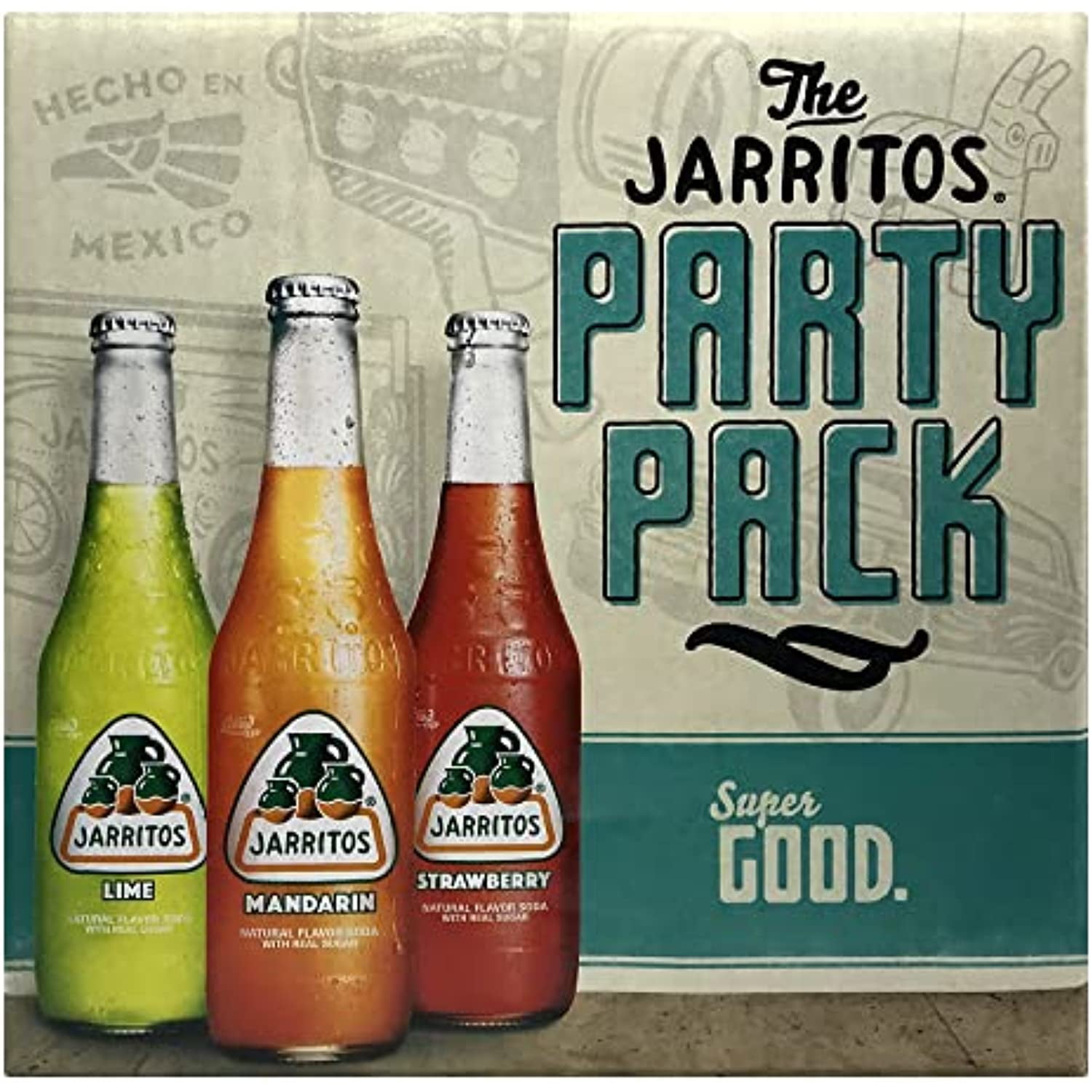 Jarritos Soda Variety, 150 Fl Oz