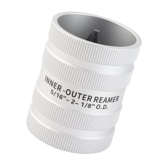 Inner, Outer Tubing Reamer, Aluminum Alloy Pipe Deburring Tool, Chamfering and Trimming for Stainless Steel Pipes, Fast, Chamfering