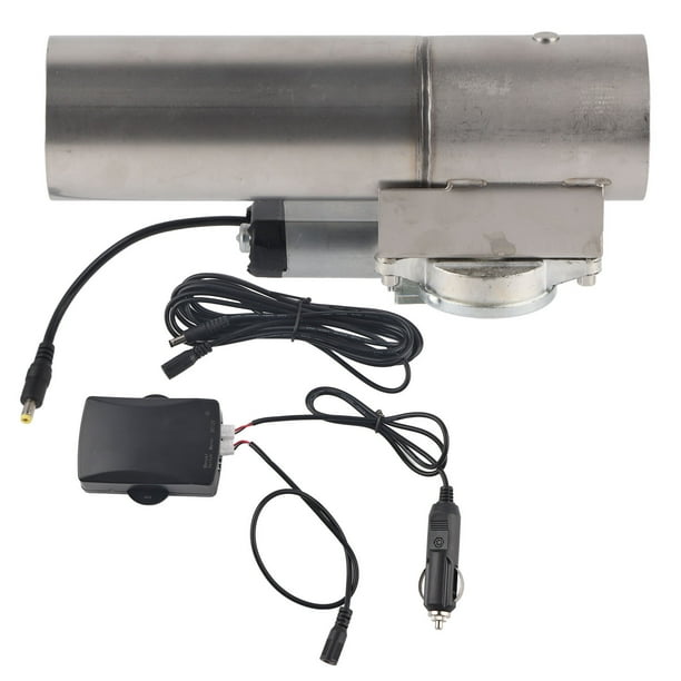 Válvula De Escape, Conveniente Tubería De Escape De Acero Inoxidable Con Control Remoto Para Automóvil Para Vehículo Para Modificación De Automóvil Para Sistema De Válvula De Corte OTVIAP Exhaust Cutout 3in
